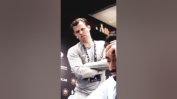 Magnus Carlsen is Analyzing Hikaru’s Game After He Left the Board