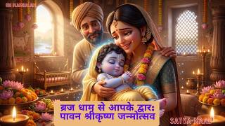 नन्द के आनंद भयो: भव्य श्रीकृष्ण जन्मोत्सव