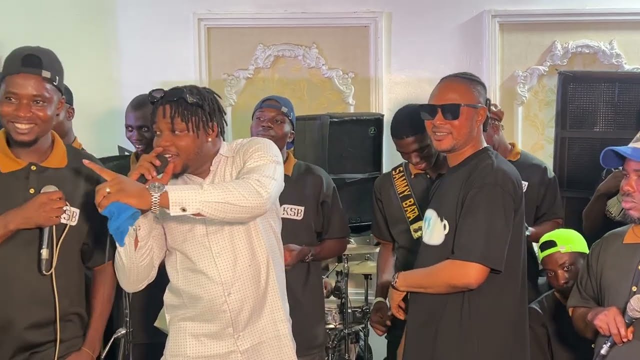 MUST WATCH VIDEO OF D FAMOUS AND TUNDE STAINLESS PERFORMING LIVE AT DINERO TWIN NAMING CEREMONY
