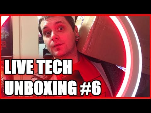 LIVE TECH UNBOXING #6 | Razer BlackWidow & Razer Mamba HyperFlux PLUS FireFly HyperFlux