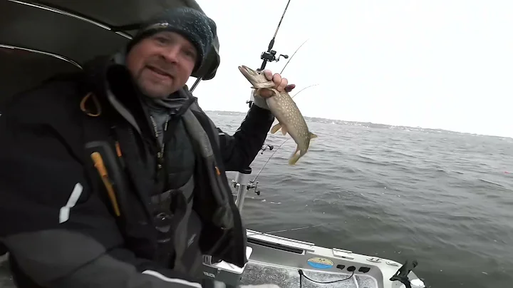 Walleye fishing Muskegon Lake