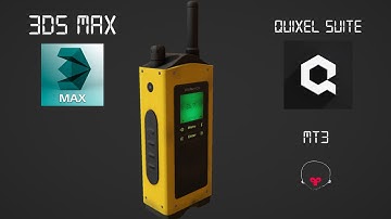 WorkFlow -3ds max-Marmoset Toolbag 3 -Quixel suite(under 30 minutes)