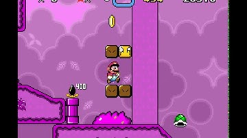 SMW Custom Level - Purple Forest