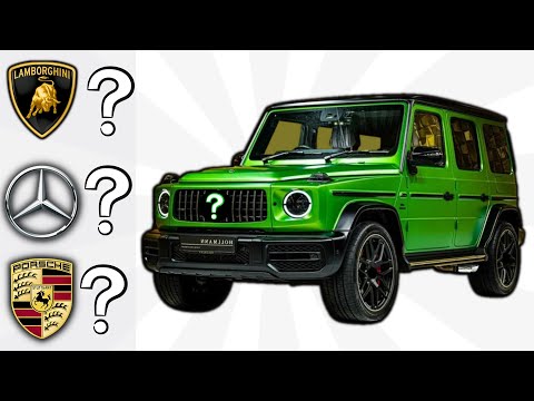 Guess The Car Brand By Car (Famous Cars)