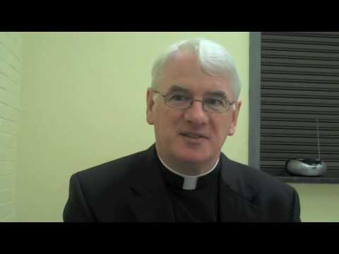 Bishop Nol Treanor talks in Belfast about child ab...