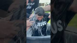 Young man goes all in for Jesus!  #God #Jesus #bible