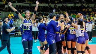 WATCH: NU Lady Bulldogs celebrate another Finals appearance | Soundbites