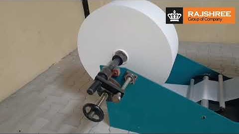 SINGLE SIZE TISSUE PAPER MAKING MACHINE WITH DOUBLE PRINTING (30 X 30 )