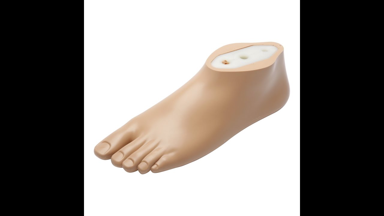 Diferenças do Pé Sach Plus em Nylon com Fibra de Vidro x Madeira para Próteses