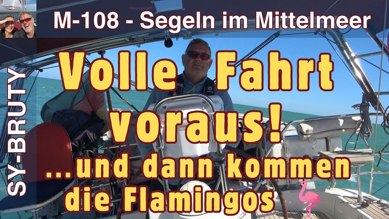 ⁣🌬️⛵Volle Fahrt voraus und plötzlich Flamingos? 🦩 Von Rapita in den Golf de l'Apolla  | M-108