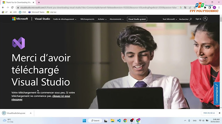 Hướng dẫn cài đặt visual studio 2023 community