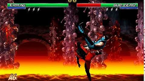 MKP 4.1 Season 2.9 (MUGEN) - Ermac 9 Hit 68% Kombo