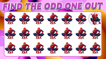 🎯 Find the Odd One | Marvel Edition💥 | Quiz Rhino 🦏