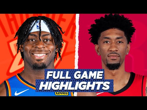 OKC THUNDER vs HOUSTON FULL GAME HIGHLIGHTS | 2021 NBA SEASON