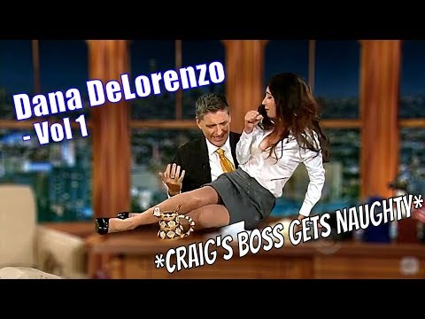 Dana DeLorenzo Aka Beth The CBS Executive - Is Bossing Craig Ferguson Around - Vol #1