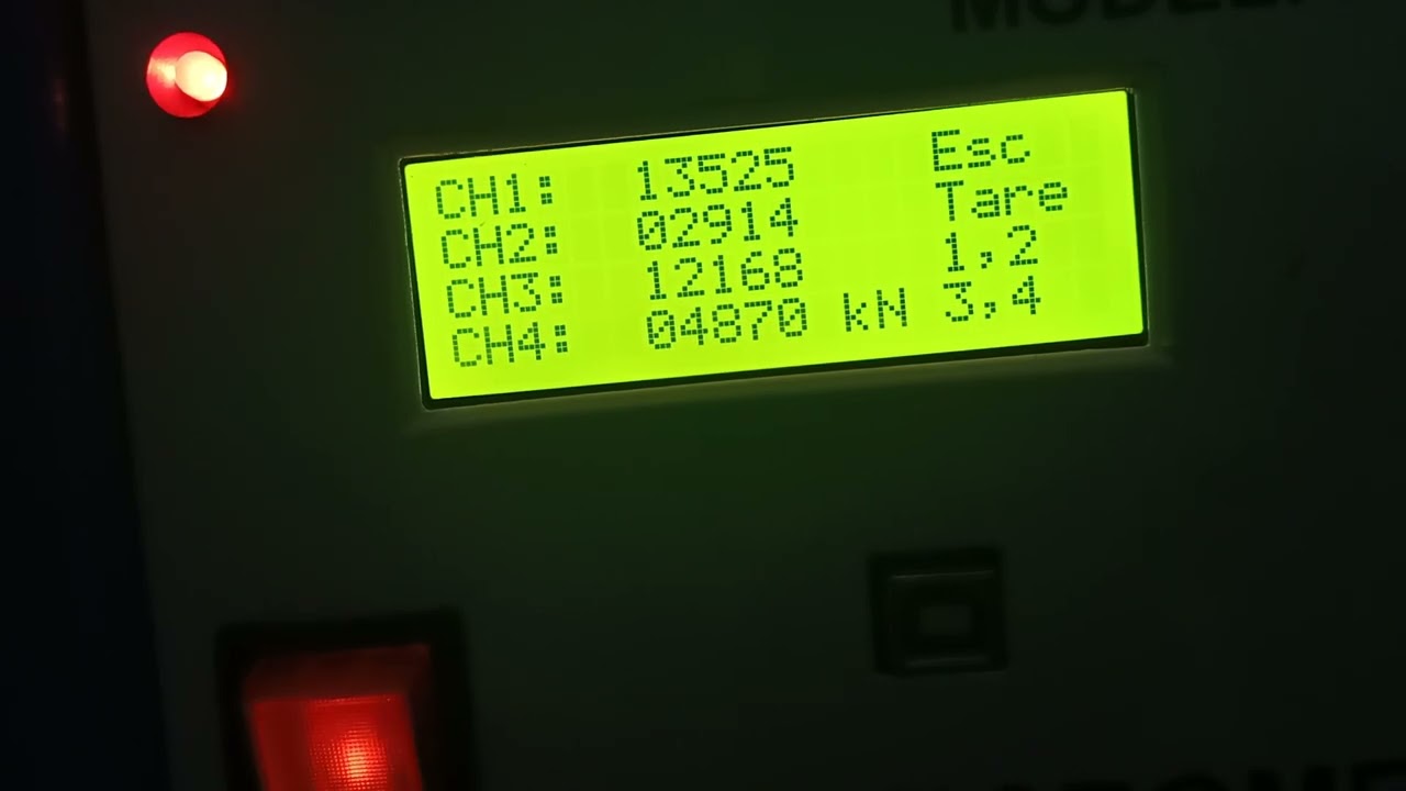 strain gauge indicator or strain gauge data logger