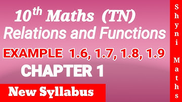 10th maths chapter 1 example 1.6,1.7,1.8,1.9 tn samacheer shyni maths