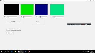 mengubah warna menggunakan visual basic