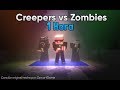 Creepers vs Zombie | 1 Hora (Minecraft Song)