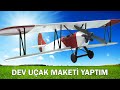 DEV UÇAK MAKETİ YAPTIM (3d yazıcı ile)