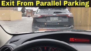 How To Exit A Parallel Parking Space-Driving Tutorial