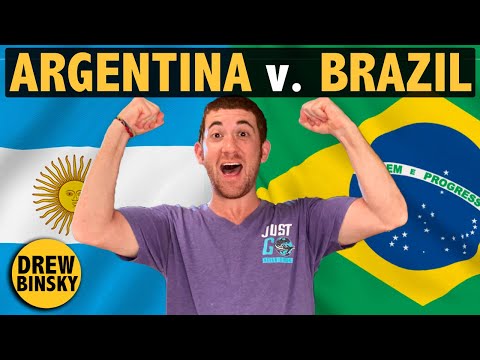 ARGENTINA vs. BRAZIL (Similarities & Differences)