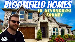 Bloomfield Homes In Forney Texas | Tour The Carolina Floorplan In Devonshire! | Living In Forney TX