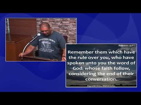 Monday Bible Study 9/2/2024 - Bro Jackson
