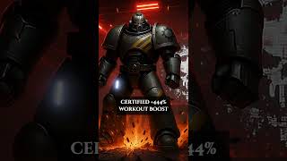Become an Iron Warrior in the Gym #warhammer40k #fanmade #metal #ai #warhammer