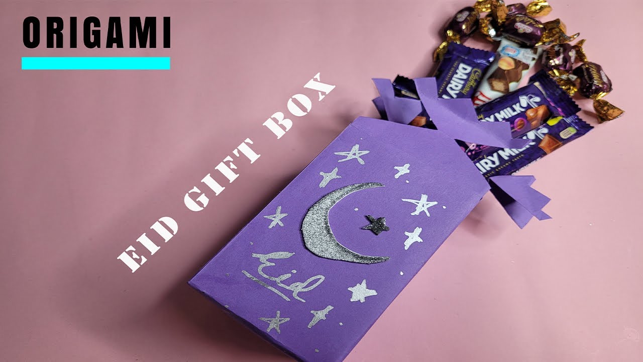 DIY EID GIFT BOX IDEAS I EID CRAFT IDEAS I DECORATIVE CARD I PAPER BOX