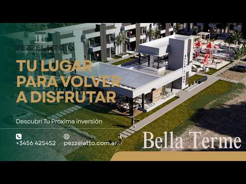 Bella Terme — video recorrido del complejo de departamentos en venta en Termas Chajarí