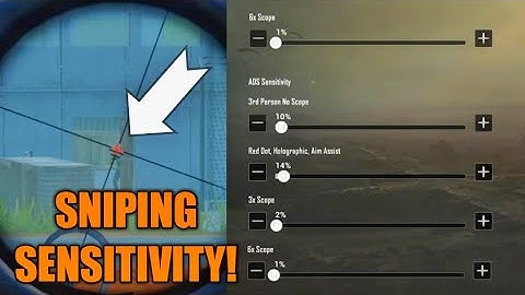 Best SNIPING Sensitivity for PUBG MOBILE EMULATOR (2019)