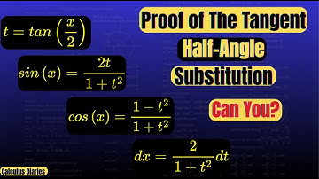 Proof of The Tangent Half-Angle Substitution