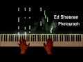 [Hand cam] Ed Sheeran - Photograph (piano cover)