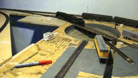 HO Scale Turntable - Scratch Built