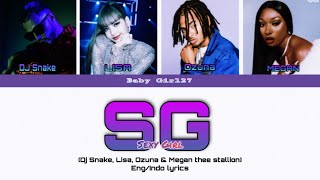 Eng\/Indo DJ Snake, LISA of BLACKPINK, Ozuna \& Megan Thee Stallion 'SG' (Color Coded Lyrics)