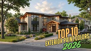 Top 10 Exterior Paint Colors for 2026 That Look Modern & Timeless | Best House Color Trends & Ideas