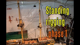 HMS Victory - part 75 Standing Rigging (phase 1)