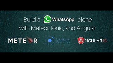 How to create a Whatsapp clone using Ionic2 and Meteor - step3