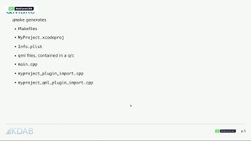 QtWS16- Qt for iOS A to Z, Mike Krus, KDAB
