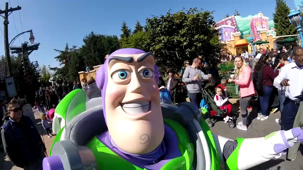 Buzz Lightyear nicked my GoPro at Disneyland Paris 2017