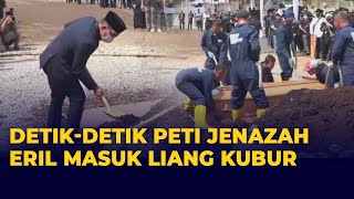 Detik-detik Peti Jenazah Eril Masuk Liang Kubur Disaksikan Ridwan Kamil dan Keluarga