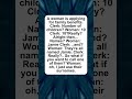 A woman is applying #joke #humor #shorts #parents #kids #names #funny #logic #comedy #laugh #viral