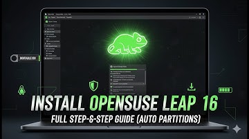 OpenSUSE 16.0 Leap-zelfstudies: Stapsgewijze handleiding voor het installeren van OpenSUSE Leap 16.0