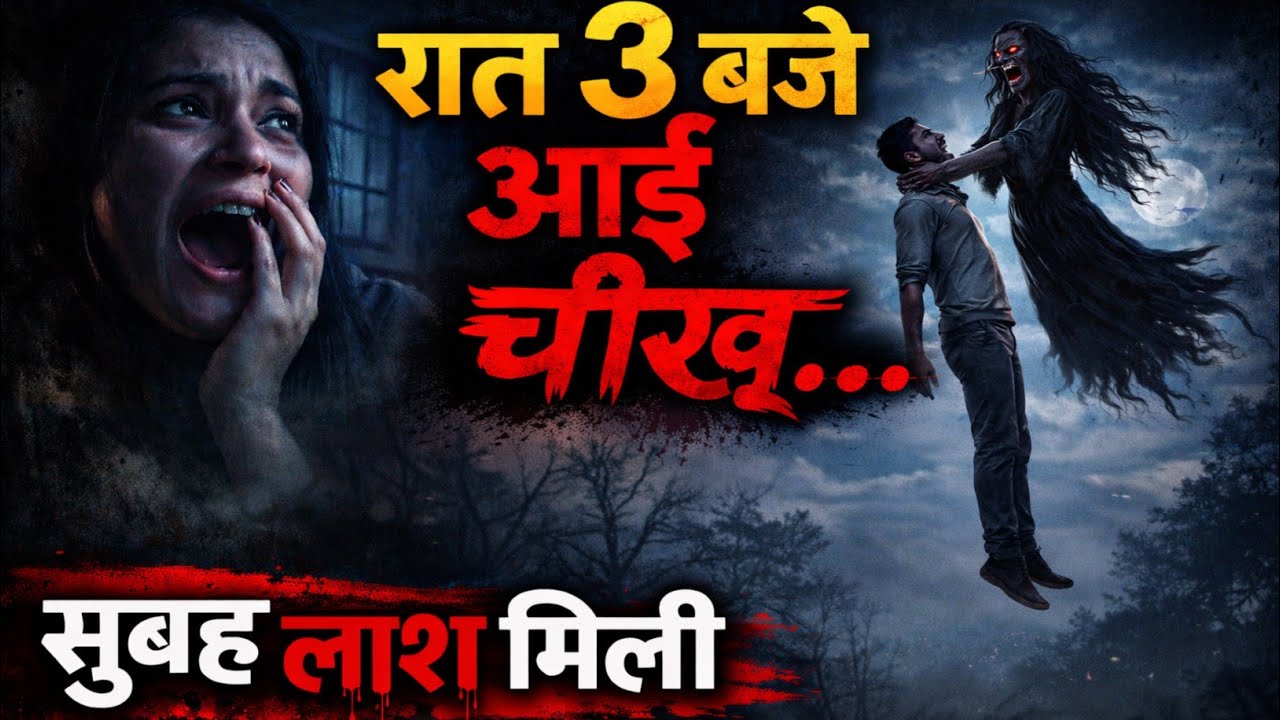 रात 3 बजे आई चीख़, सुबह लाश मिली | सच्ची डरावनी कहानी | Horror Story Hindi |hindi kahani 