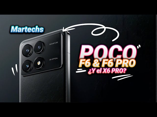 POCO F6 y POCO F6 Pro: primeros detalles de los próximos reyes Android