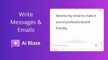 Write and improve emails & messages with AI Blaze