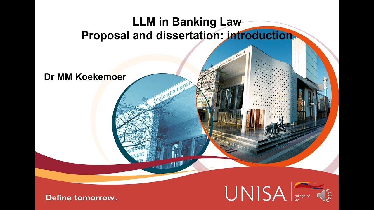 llm dissertation topics in banking law