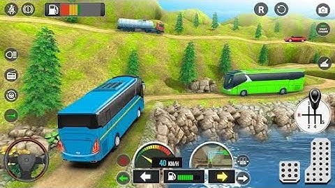 American Bus Simulator Gameplay Level 1 - Harini Game Android Gameplay