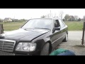 W124 e280 Turbo FIRST START